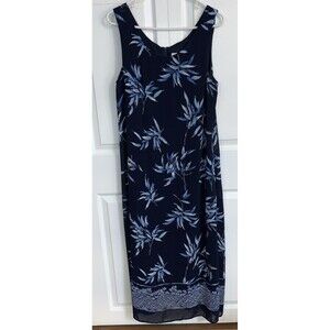 Fancy Lady Hawaiian Summer Sleeveless Maxi Dress Resort Wear Women’s 14.5